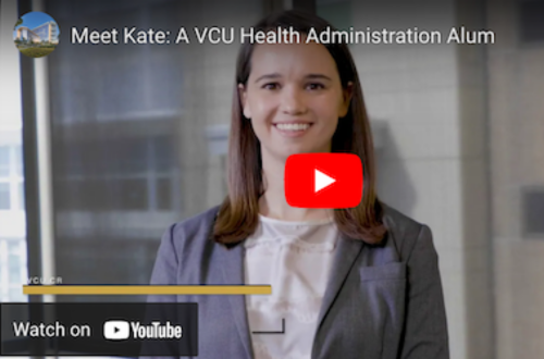 Meet Kate Best: A VCU Health Administration Alum