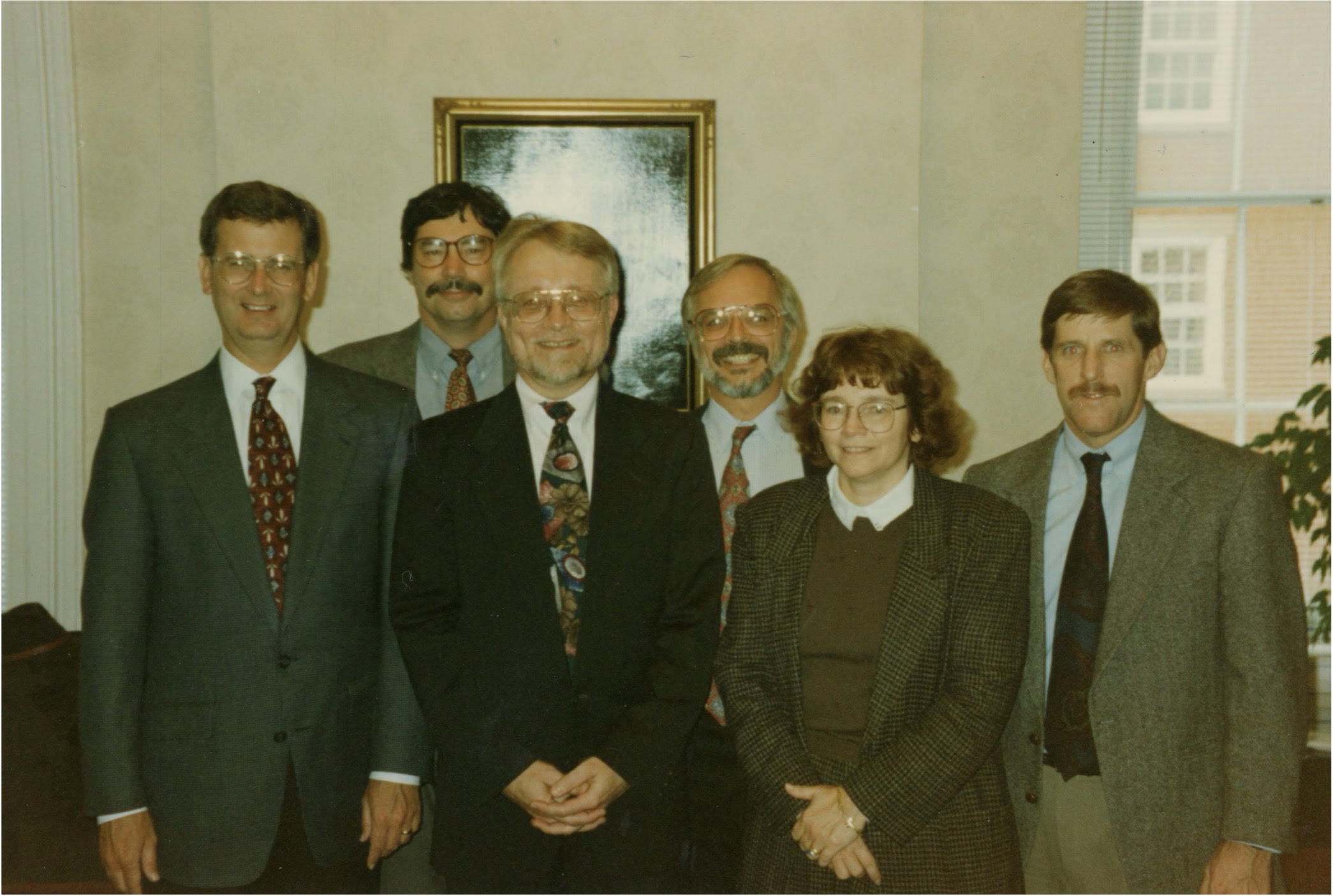 Dolores Clement with colleagues